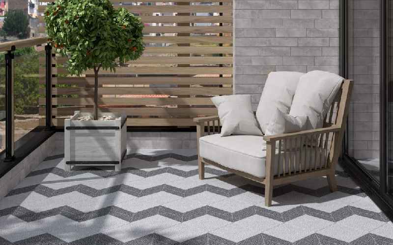 سرامیک پرسلان کف تراس با ضخامت مناسب و چسبندگی بالا