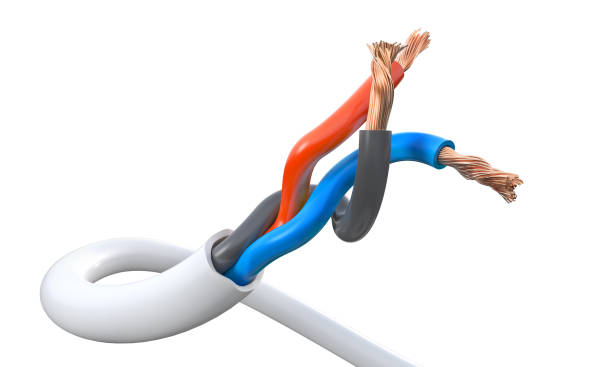 تصویر 4 از کابل کواکسیال برق با رنگ های متنوع و کد گذاری استاندارد