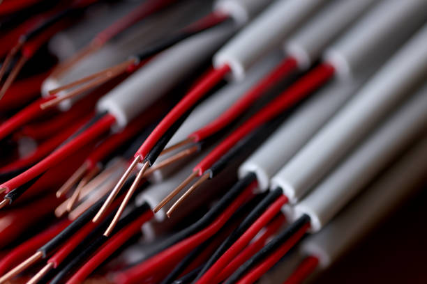 تصویر 1 از کابل کواکسیال برق با رنگ های متنوع و کد گذاری استاندارد