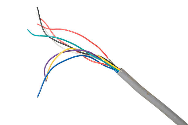 کابل کواکسیال تلفن با کانکتور RJ 11 و اتصال آسان به مودم و تلفن