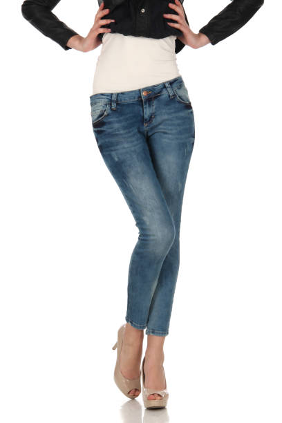 شلوار جین چسبان زنانه با فرم راحت برای فعالیت های روزانه