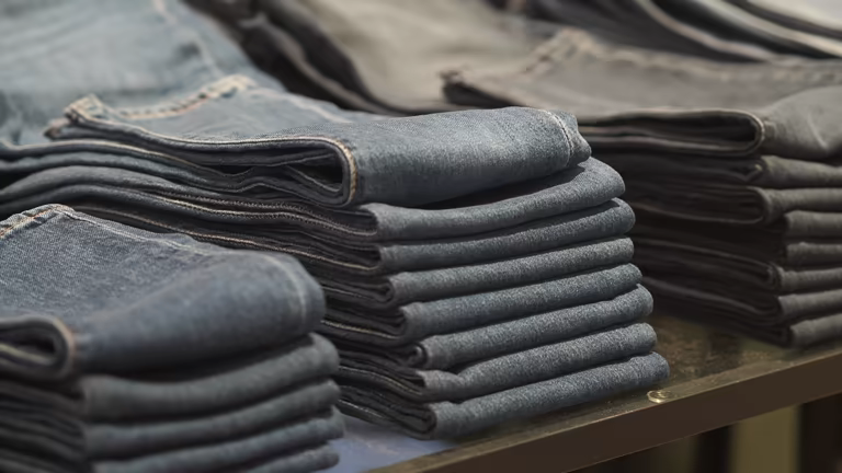 تصویر 3 از شلوار جین دمپا گشاد مناسب فصل های مختلف سال