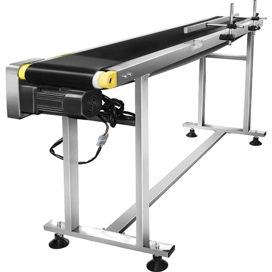 تصویر 4 از نوار نقاله متحرک با چرخ‌های مقاوم و قابلیت جابجایی آسان