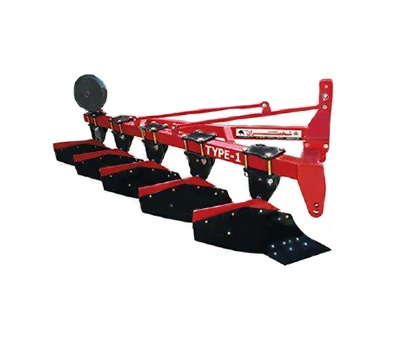 گاوآهن پنج خیش با آرایش پیشرفته و شخم چند مسیره