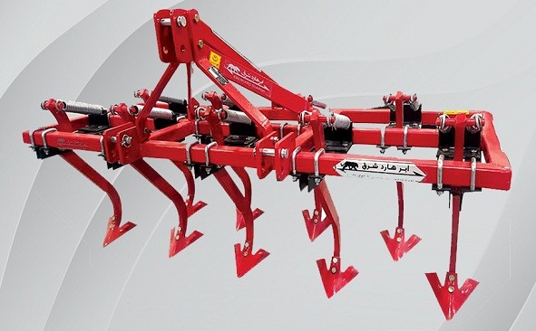 تصویر 4 از گاوآهن پنجه غازی کشاورزی الگوی شخم سطحی هدفمند