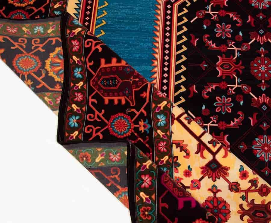 تصویر 3 از فرش ابریشمی ماشینی طرح علیا جلوه دلنشین و منسجم