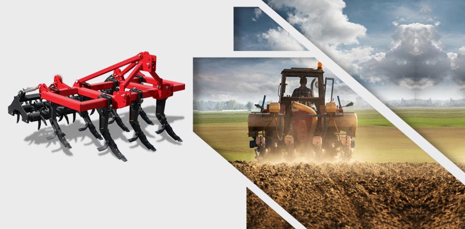 تصویر 3 از گاوآهن چیزل با آرایش نفوذ عمقی به خاک