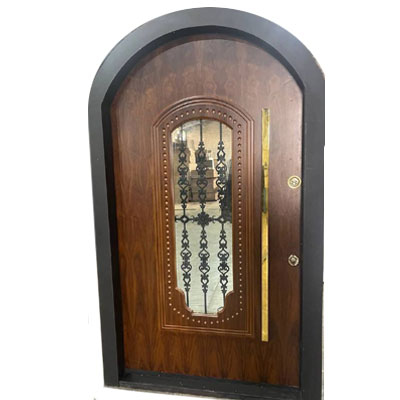 تصویر 3 از درب ضد سرقت گرد طراحی منحنی با استحکام بالا