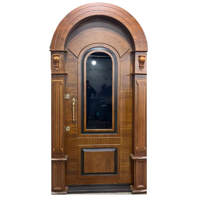 تصویر 4 از درب ضد سرقت گرد طراحی منحنی با استحکام بالا