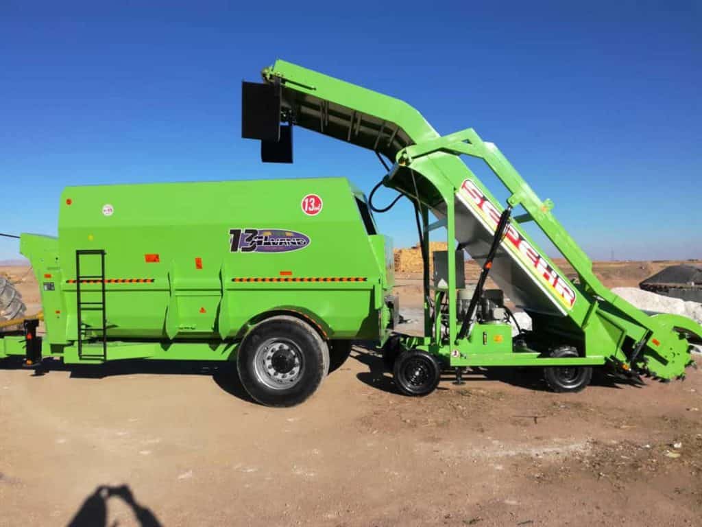 سیلو تراش مقاوم و مناسب دامداری‌ ها و مزارع