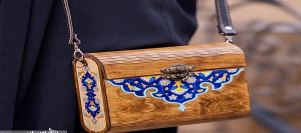 تصویر 3 از کیف چوبی با طراحی خاص و کیفیت بالا