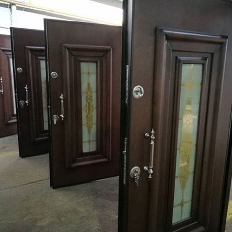 تصویر 3 از درب ضد سرقت شیشه ای قاب تقویت‌شده ویژه ورودی های مدرن