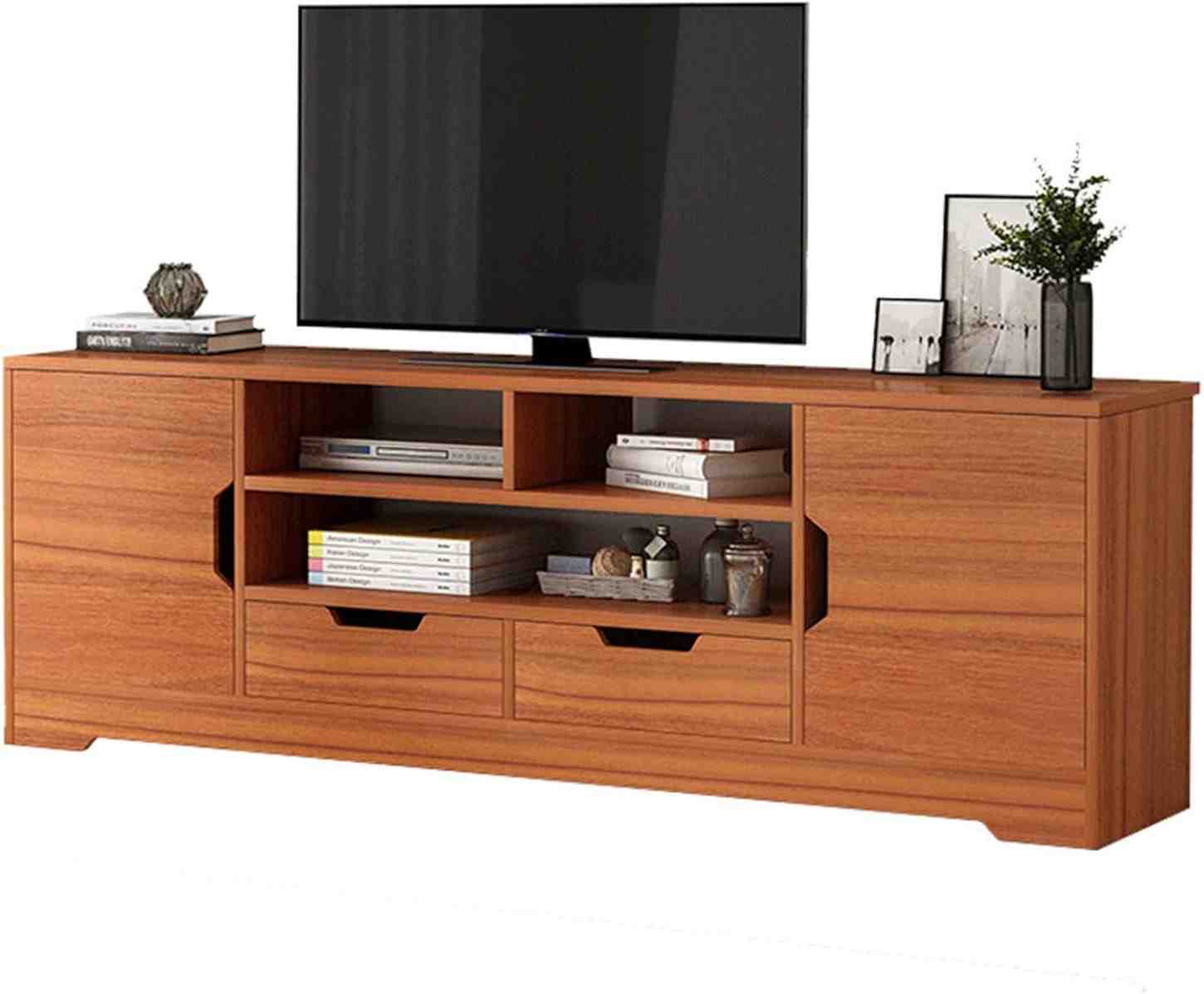 تصویر 4 از میز تلویزیون باکسی فرانسوی دارای کشو مخفی و نور پردازی