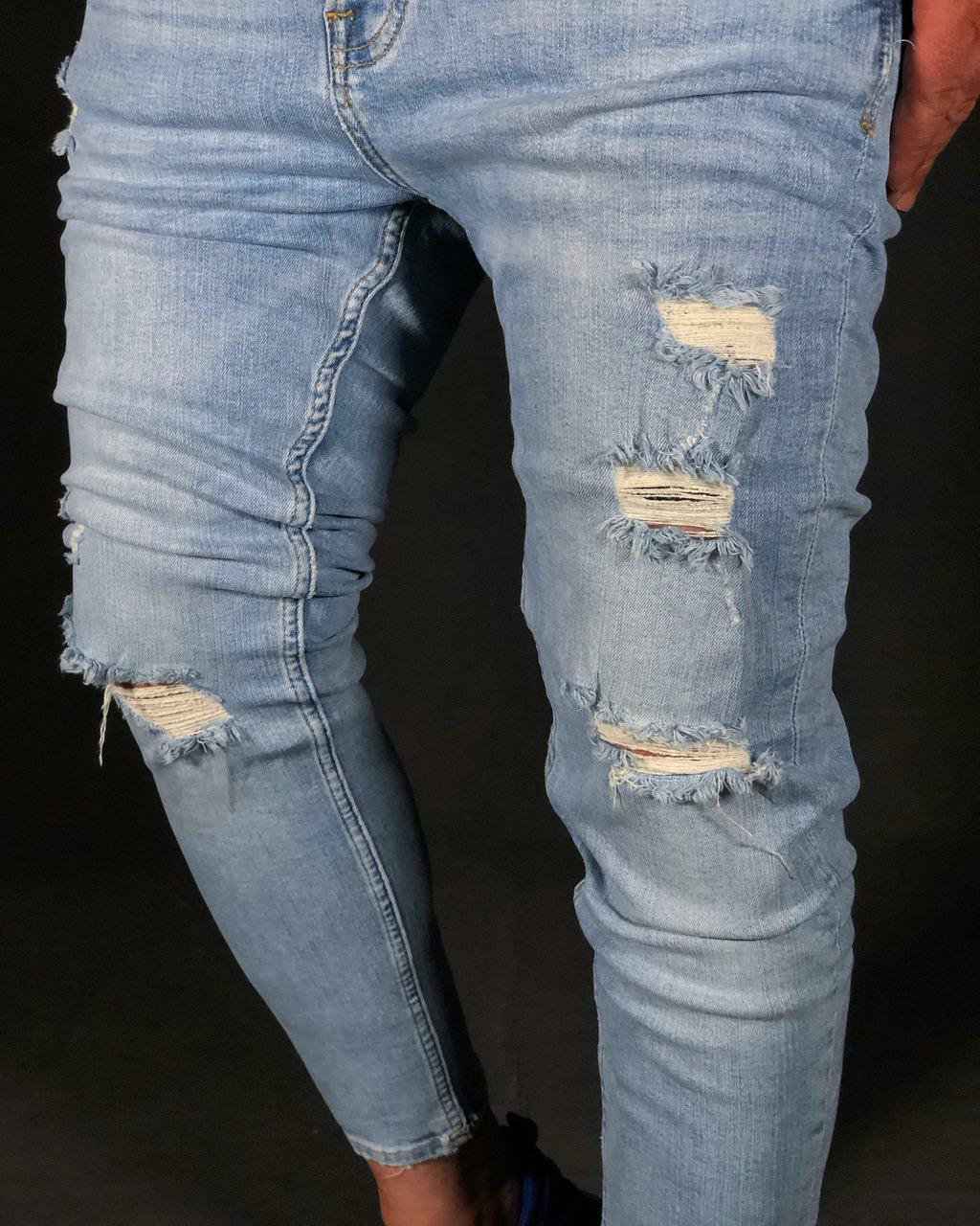 تصویر 1 از شلوار جین زاپدار با دوخت دوبل مناسب استایل تابستانی