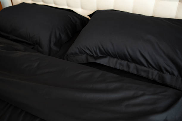 تصویر 5 از ملحفه هتلی مشکی درجه یک با بافت ریز و لطیف