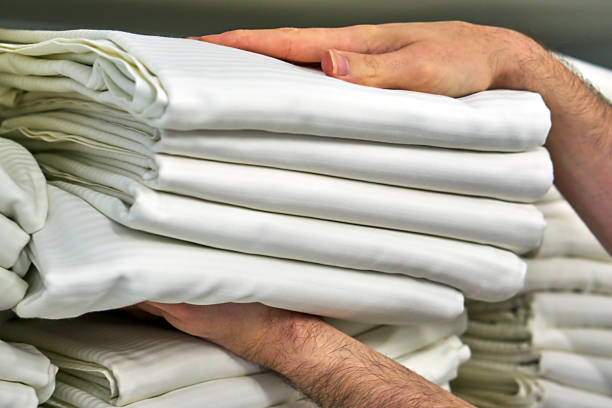 تصویر 1 از ملحفه هتلی یزد با رنگ ثابت پارچه ضد حساسیت