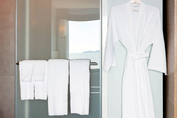 تصویر 1 از حوله هتلی تن پوش با اندازه استاندارد و پوشش بدن