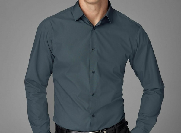 تصویر 4 از پیراهن مردانه طوسی پر رنگ محبوب مردان خوش پوش