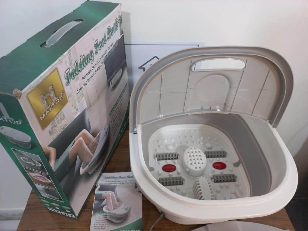 تصویر 2 از جکوزی پا با سیستم ماساژ آبکار و فضای جمع‌وجور