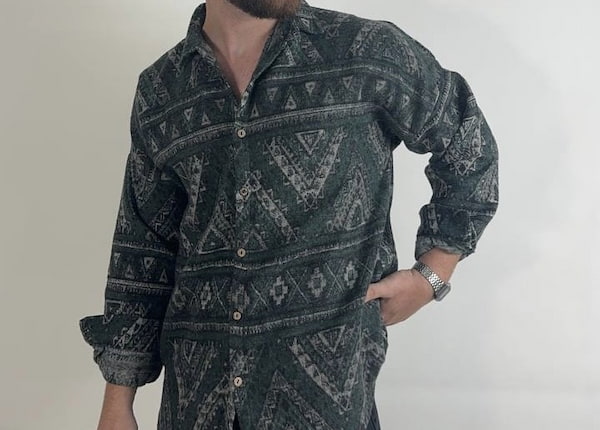 تصویر 3 از پیراهن مردانه وینتیج شیک و خاص مناسب هدیه دادن