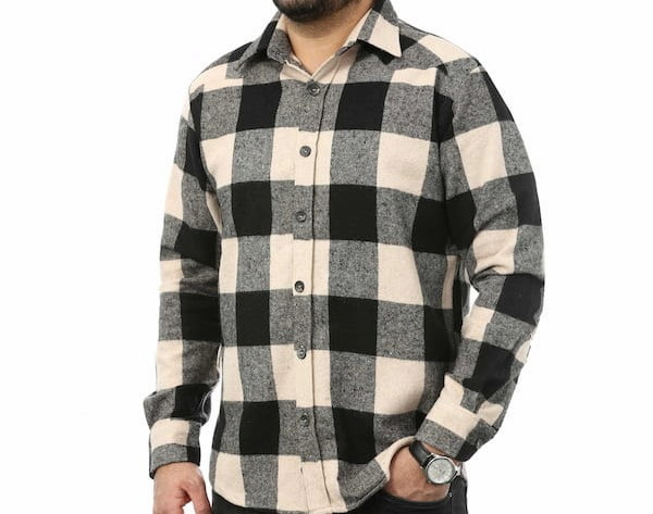 تصویر 1 از پیراهن مردانه پشمی با طراحی خاص و پارچه مرغوب