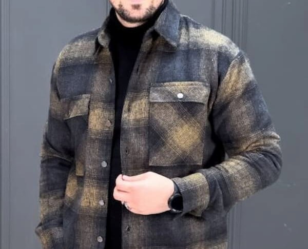 تصویر 2 از پیراهن مردانه پشمی با طراحی خاص و پارچه مرغوب