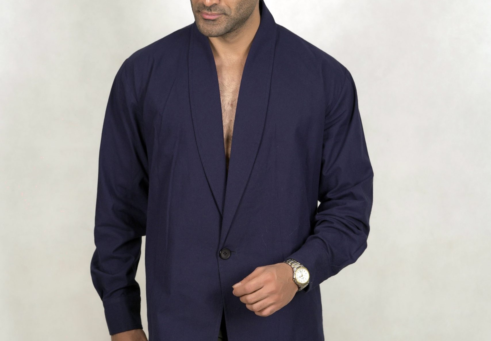 تصویر 4 از پیراهن مردانه ژاپنی با طراحی خاص مناسب روزمره