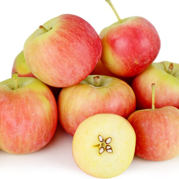سیب گلاب ارگانیک مناسب مصرف خام و سالاد