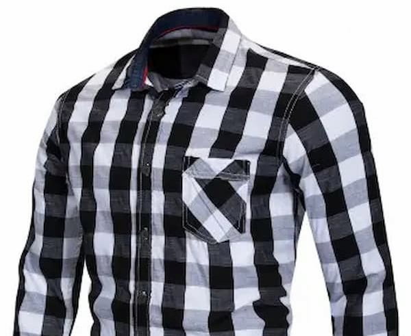 تصویر 2 از پیراهن مردانه چهار خونه مناسب تیپ اسپرت و مدرن