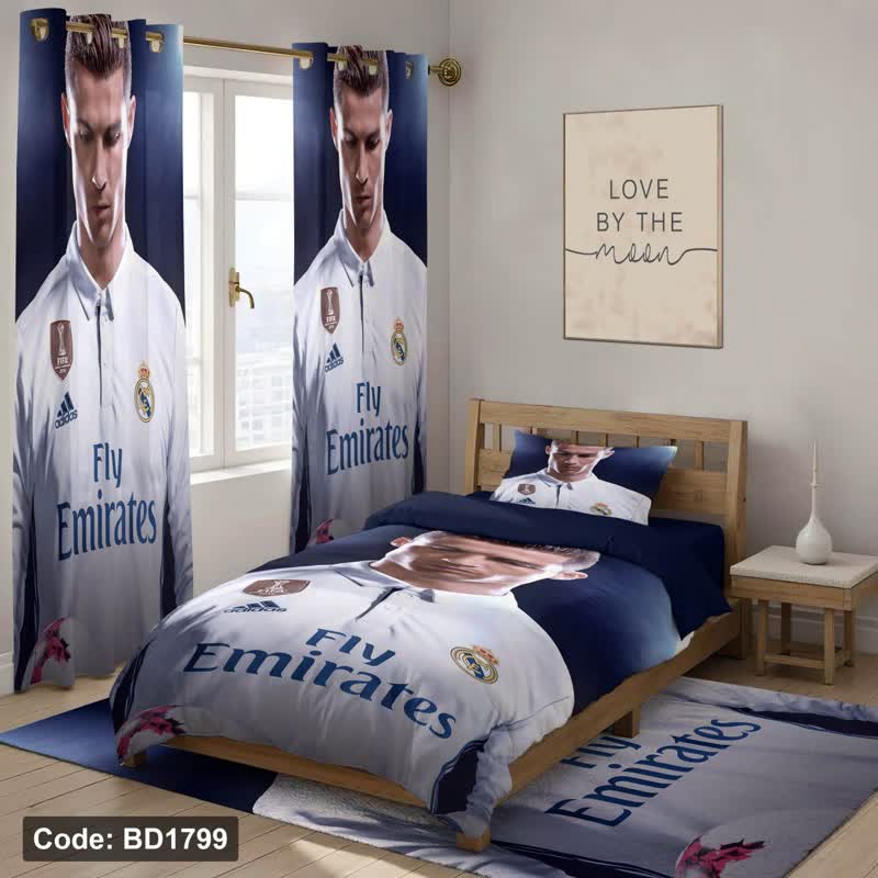 روتختی فوتبالی پسرانه با طرح فانتزی و رنگ‌ های شاد