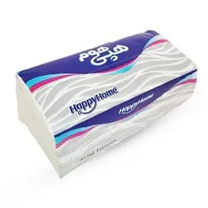 تصویر 2 از دستمال کاغذی هپی هوم با بسته‌ بندی اقتصادی