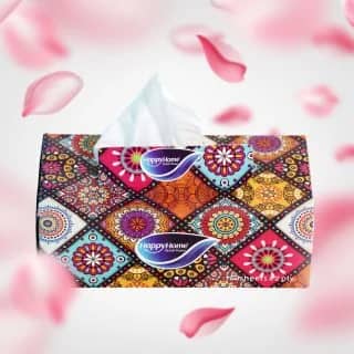 تصویر 4 از دستمال کاغذی هپی هوم با بسته‌ بندی اقتصادی