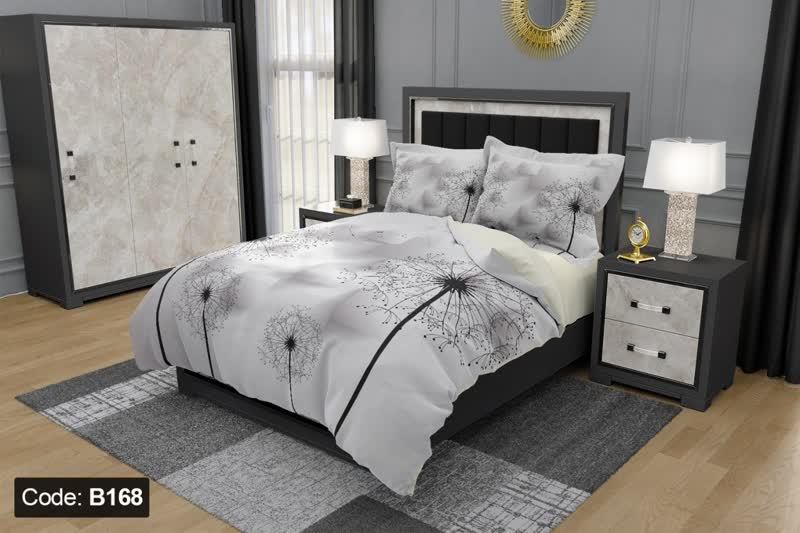 تصویر 1 از روتختی طرح گل ضد حساسیت مناسب پوست‌ های حساس