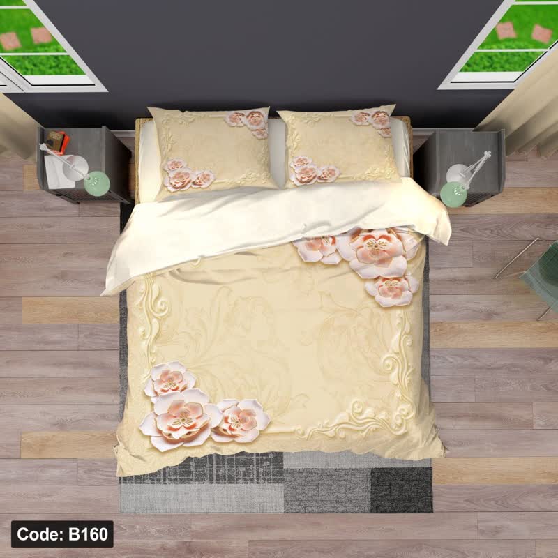 تصویر 4 از روتختی طرح گل ضد حساسیت مناسب پوست‌ های حساس