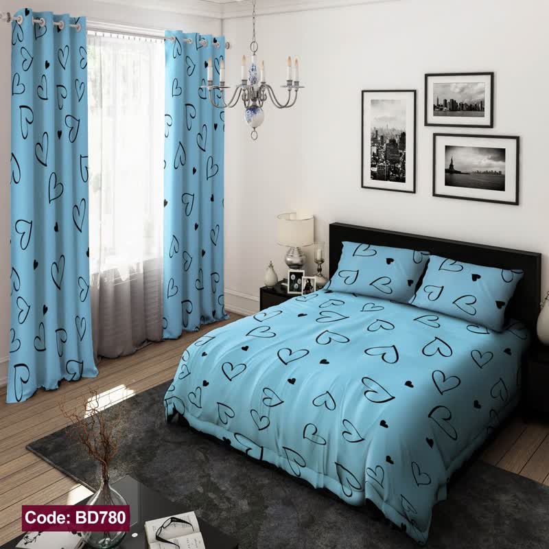 تصویر 2 از روتختی ساده طرح ژولیت قابل شستشو با حفظ کیفیت