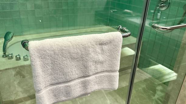 تصویر 5 از حوله حمام هتلی مناسب استفاده شخصی مهمانان در اقامتگاه ها
