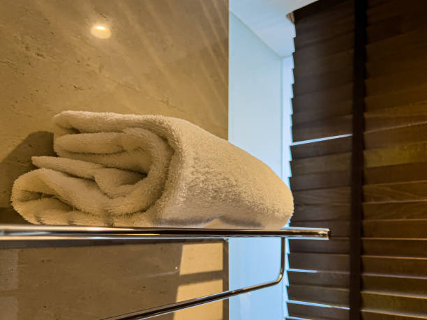 تصویر 2 از حوله حمام هتلی مناسب استفاده شخصی مهمانان در اقامتگاه ها