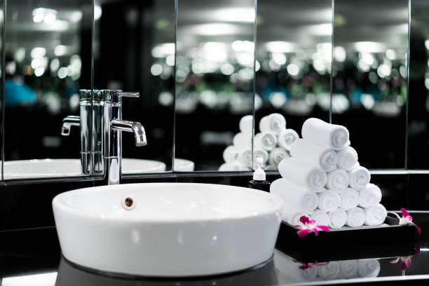 تصویر 4 از حوله صورت هتلی درجه یک با سطح مخملی لطیف