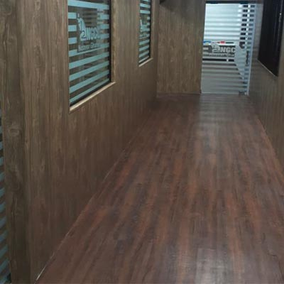 کفپوش چوبی با ظاهر طبیعی و طراحی مدرن