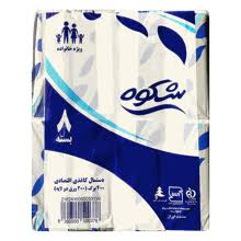 تصویر 2 از دستمال کاغذی شکوه با طراحی ساده و به صرفه