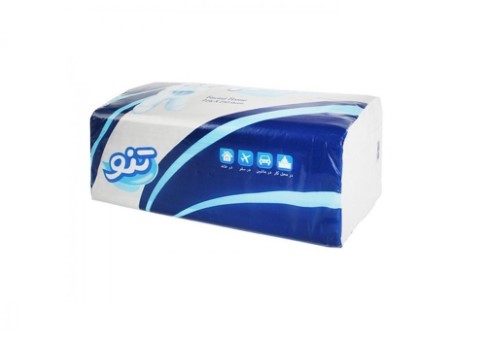 تصویر 4 از دستمال کاغذی تنو 250 برگ با ساختار چند لایه