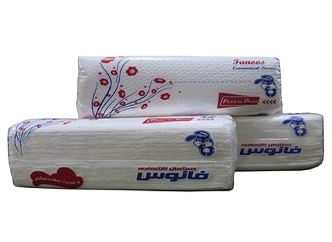 تصویر 1 از دستمال کاغذی فانوس دارای بافت لطیف برای پوست