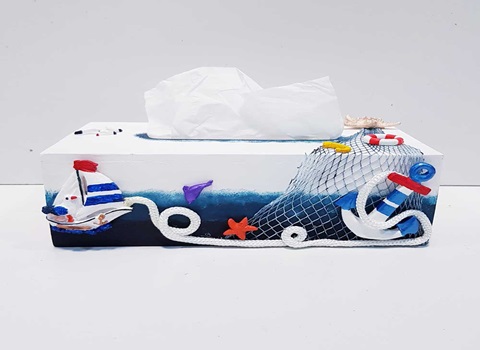 تصویر 2 از دستمال کاغذی فانوس دارای بافت لطیف برای پوست