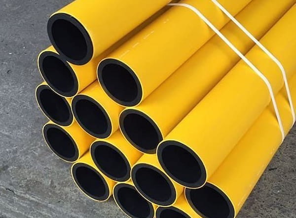 تصویر 3 از لوله پلی اتیلن زرد مقاوم در برابر فشار پروژه‌ های آبرسانی