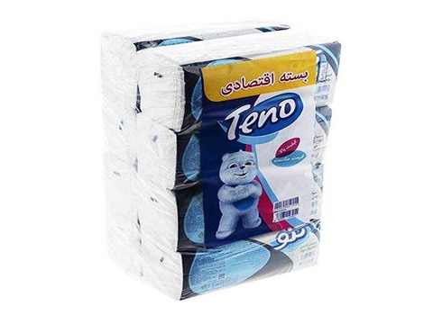 دستمال کاغذی تنو هشت عددی با ضخامت مناسب