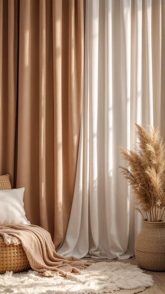 تصویر 1 از پارچه پرده ای مدرن با طراحی به روز متنوع و زیبا