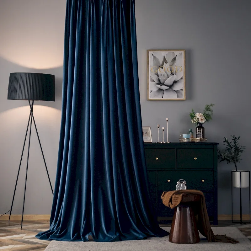 تصویر 4 از پارچه پرده ای طرح دار با طراحی آرام و بدون شلوغی بصری