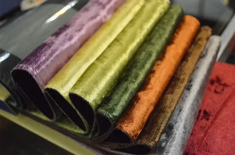 پارچه پرده ای ترک با ترکیب رنگ های آرام و متعادل