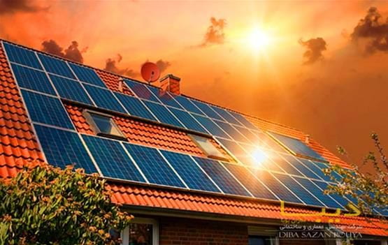 پنل خورشیدی 100وات ثابت مناسب پشت بام