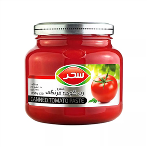 رب گوجه فرنگی سحر استریلیزه بطری شفاف صادراتی